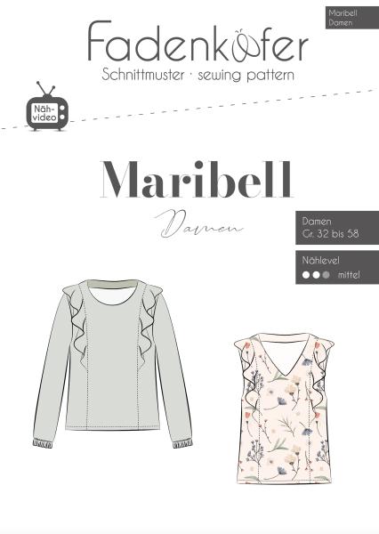 Papierschnittmuster - Bluse Maribell